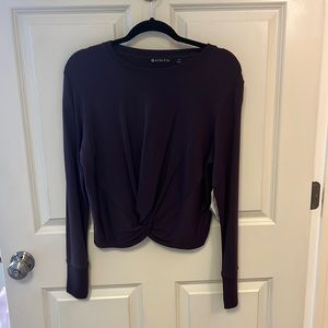 NEW Athleta twist front coaster sweatshirt